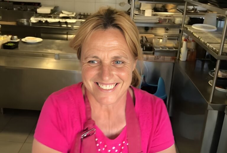 Our Restaurant mrs. anna the owner of the restaurant