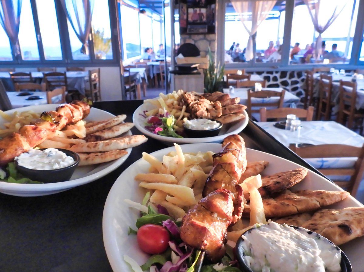 Photo Gallery traditional chicken and gyros portion