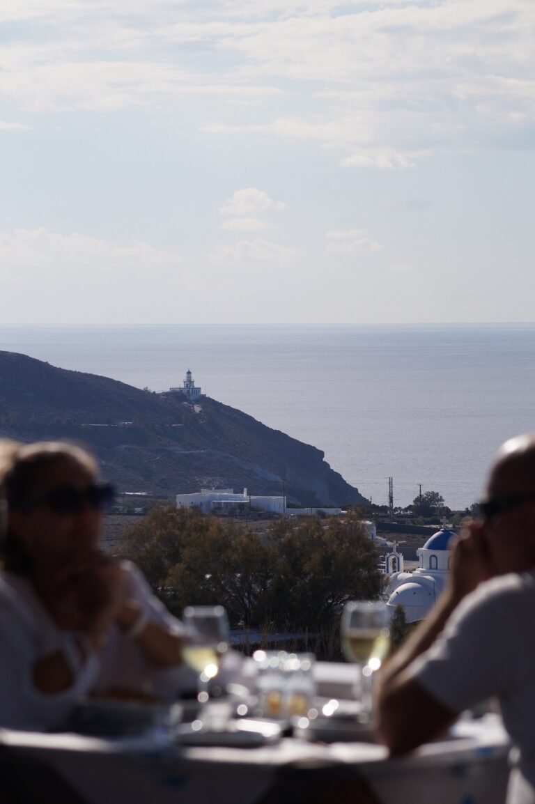 Our Restaurant the view from our restaurant in akrotiri